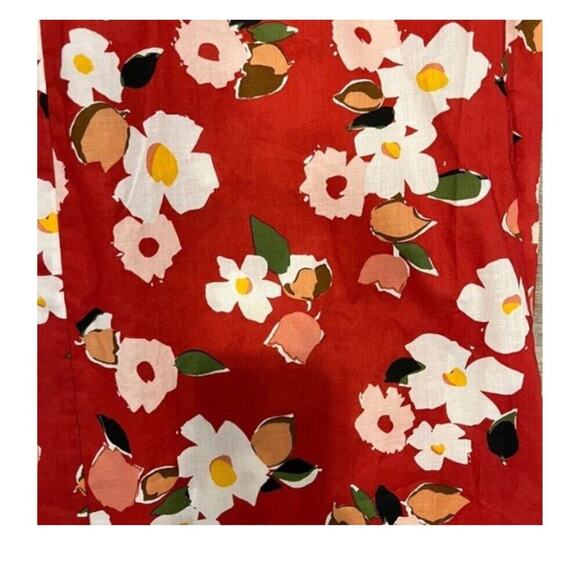 Kate Spade | Red Botanical Garden Jumpsuit w/ Pockets *OUT OF STOCK* | X-Small - Picture 3 of 13